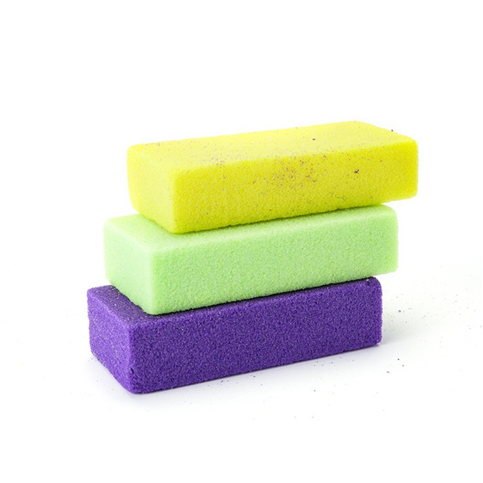 mini disposable pumice sponges professional nail salon pedicure foot support factory