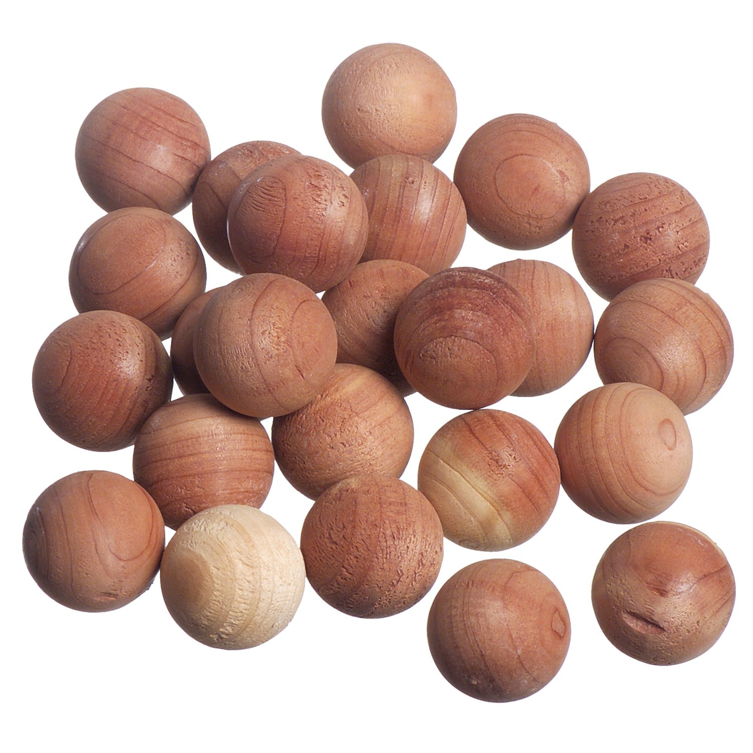 Wooden Cedar Shoe Balls With Fresh Scent