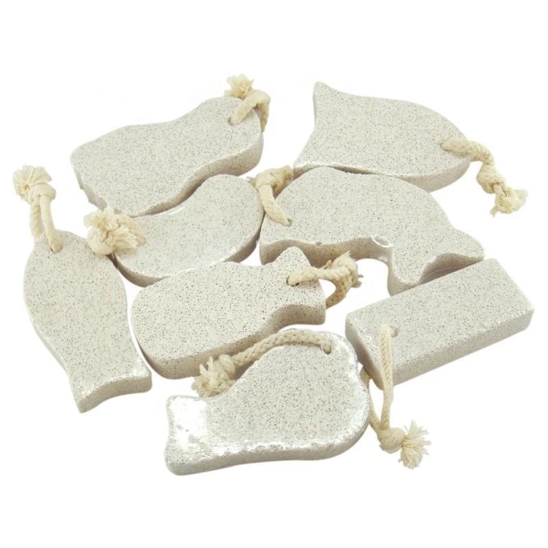 artificial foot shaped pumice stone for cleaning