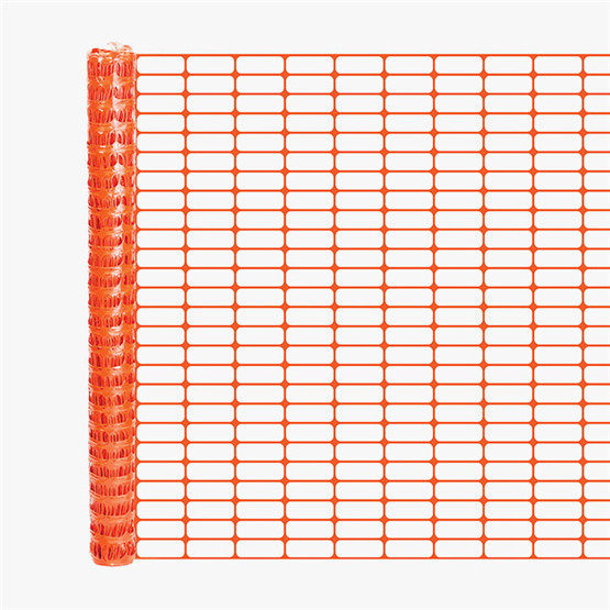 Orange Plastic Barrier Netting Traffic Barrier