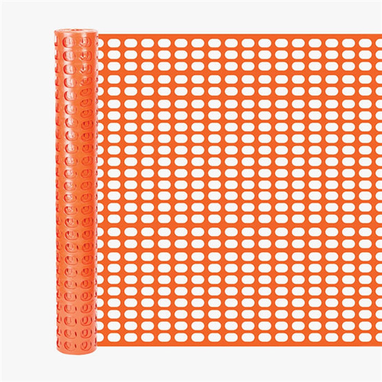 Orange Plastic Barrier Netting Traffic Barrier