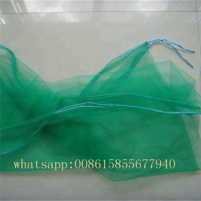 Green Mesh Bag for Date Palm, HDPE Monofilament Date Palmmesh Bag with Blacking String, Open Date Mesh Net Bag for Date Palm Collecting and Protection